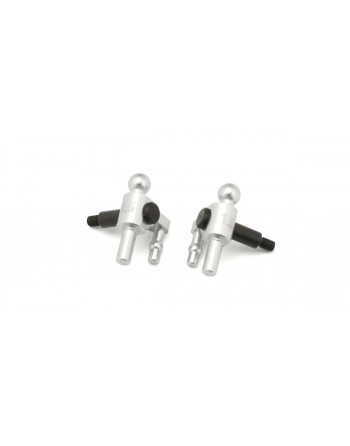 MZW710-15 Aluminum Steering Block(1.5 degree camber angle/MR-04)