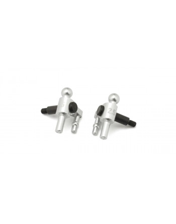 MZW710-25 Aluminum Steering Block(2.5 degree camber angle/MR-04)
