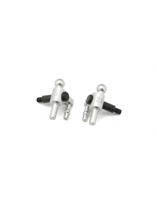 MZW710-25 Aluminum Steering Block(2.5 degree camber angle/MR-04)