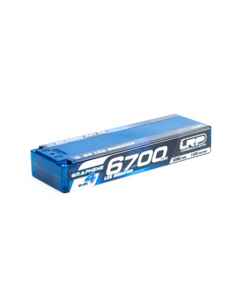 LRP431271 HV LCG MODIFIED GRAPHENE-4 6700MAH HARDCASE BATTERY - 7.6V LIPO - 120C/60C - 274G