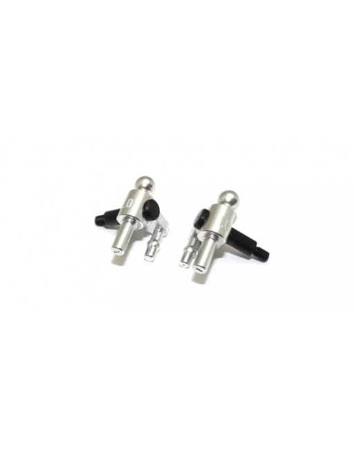 MZW710-10 Aluminum Steering Block(1.0 degree camber angle/MR-04)