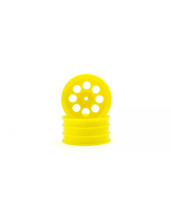 OTH249Y 8Hole Wheel 50mm (Front/Yellow/2pcs/Optima Mid)