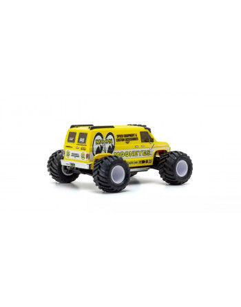 34413T1 1:10 Scale Radio Controlled Electric Powered 4WD FAZER Mk2 FZ02L-BT readyset MAD VAN with MOONEYES