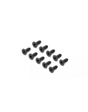 1-S33008TPH TP Flat Head Screw (Hex/M3x8/10pcs)