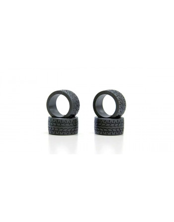 MZT103-2X MINI-Z Racing Radial Wide Tire (2X/4pcs)