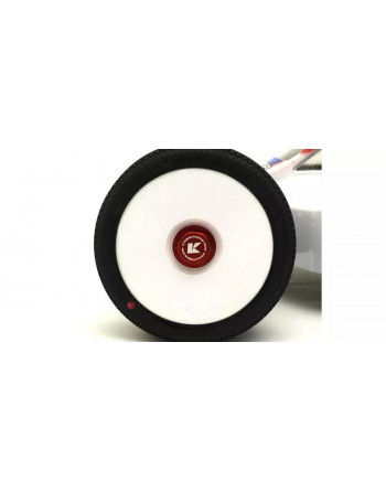 IFW649R Wheel Nut(Red/4pcs/Flange Cap/Serration)