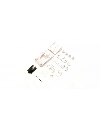 MZN233 Porsche 962 C Coupe LH White Body set (w/rims)