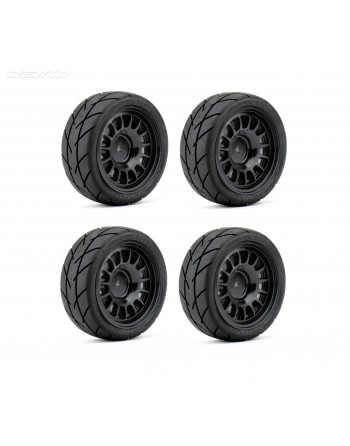 JKO3203CBMSG 1/10 GT EVOLUTION/Claw Rim/Black/Medium Soft/Glued (4PCS)