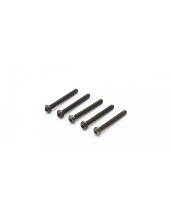 1-S13028H Button Head Screw (M3x28)(Hex/5pcs)