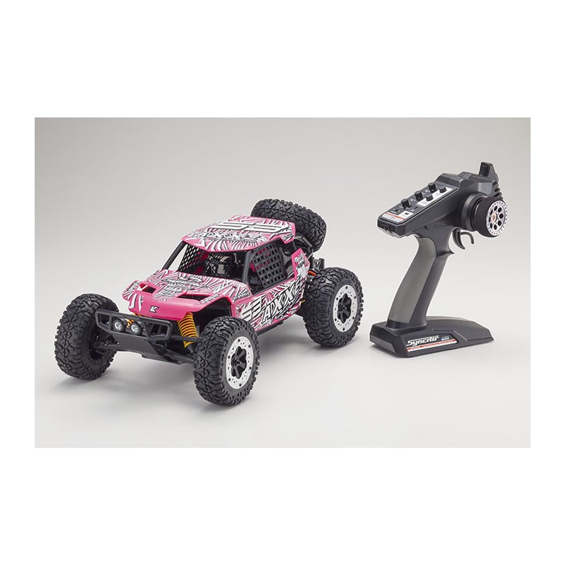 1/10 Scale Radio Controlled Electric Powered 2WD Buggy Car EZ Series AXXE Readyset Color Type 5:Pink w/KT-231P