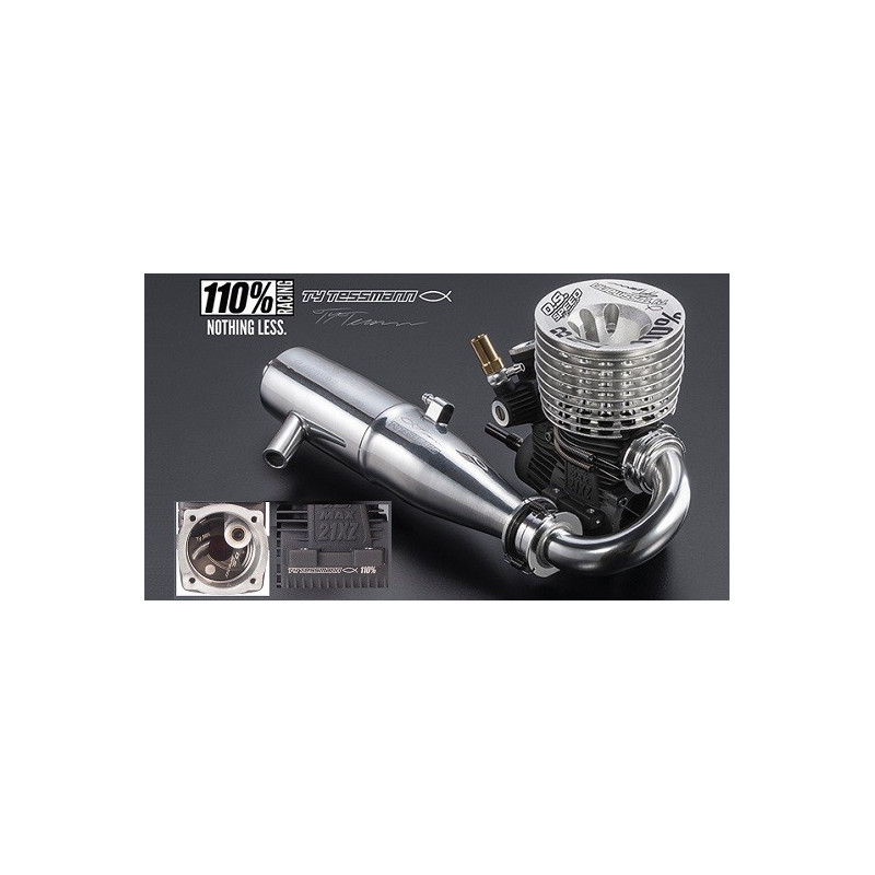 O.S. Speed 21XZ-B Ty 110% Off-road Racing Engine Combo Set T2090SC